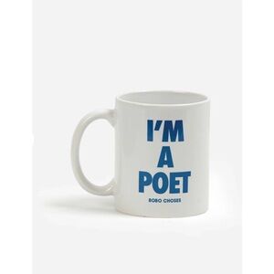 Bobo Choses Mug with Blue Typography